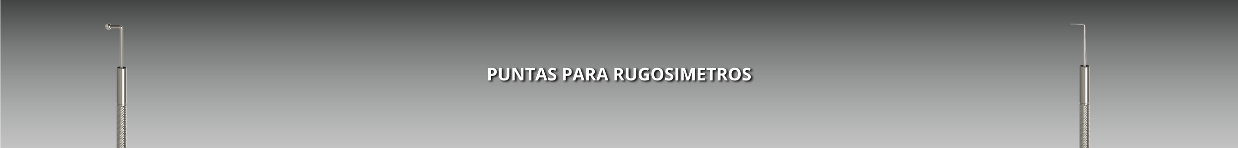 Puntas para rugosimetros